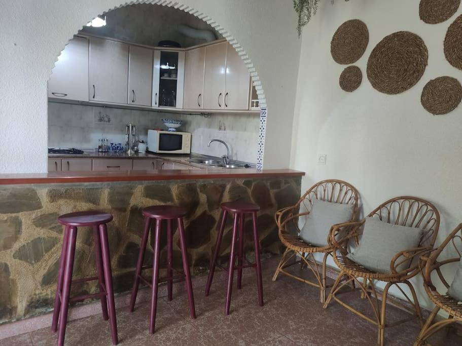 Encantadora Casa Rural Con Gran Porche San Roque  Buitenkant foto